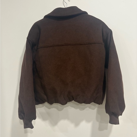 Abercrombie & Fitch Wool-Blend Bubble Hem Coat - Picture 5 of 6